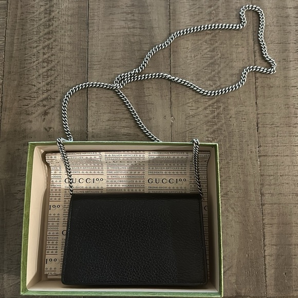 GUCCI DIONYSUS LEATHER SUPER MINI BAG - Picture 2 of 3